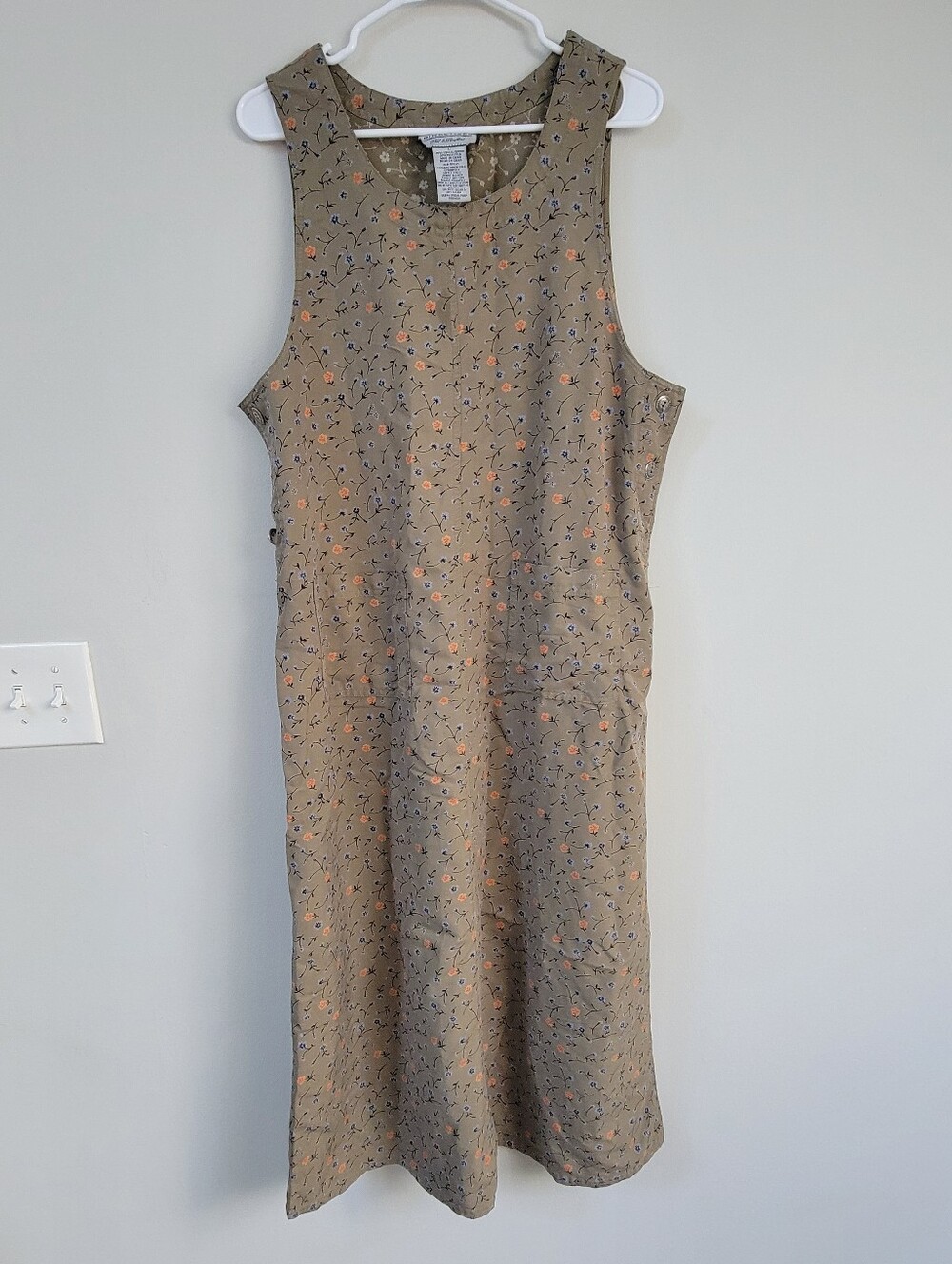 Directives Overall Dress Women Size L Modest Y2K Cottagecore Prairie 90's Boho